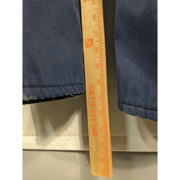 Vintage 2XL Tall Insulated Walls Mens Coveralls Blizzard Pruf Chest 50-52 Blue - Picture 10 of 15